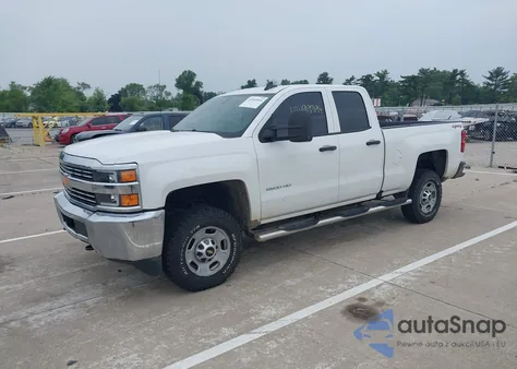2016 Chevrolet Silverado 2500Hd Wt из США, поврежденный, VIN 1GC2KUEG0GZ137431